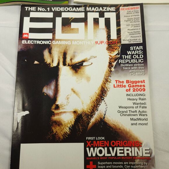 EGM GMR Electronic Gaming Monthly Magazine Lot of 3 Metal Gear Solid 4 Wolverine - Picture 5 of 5